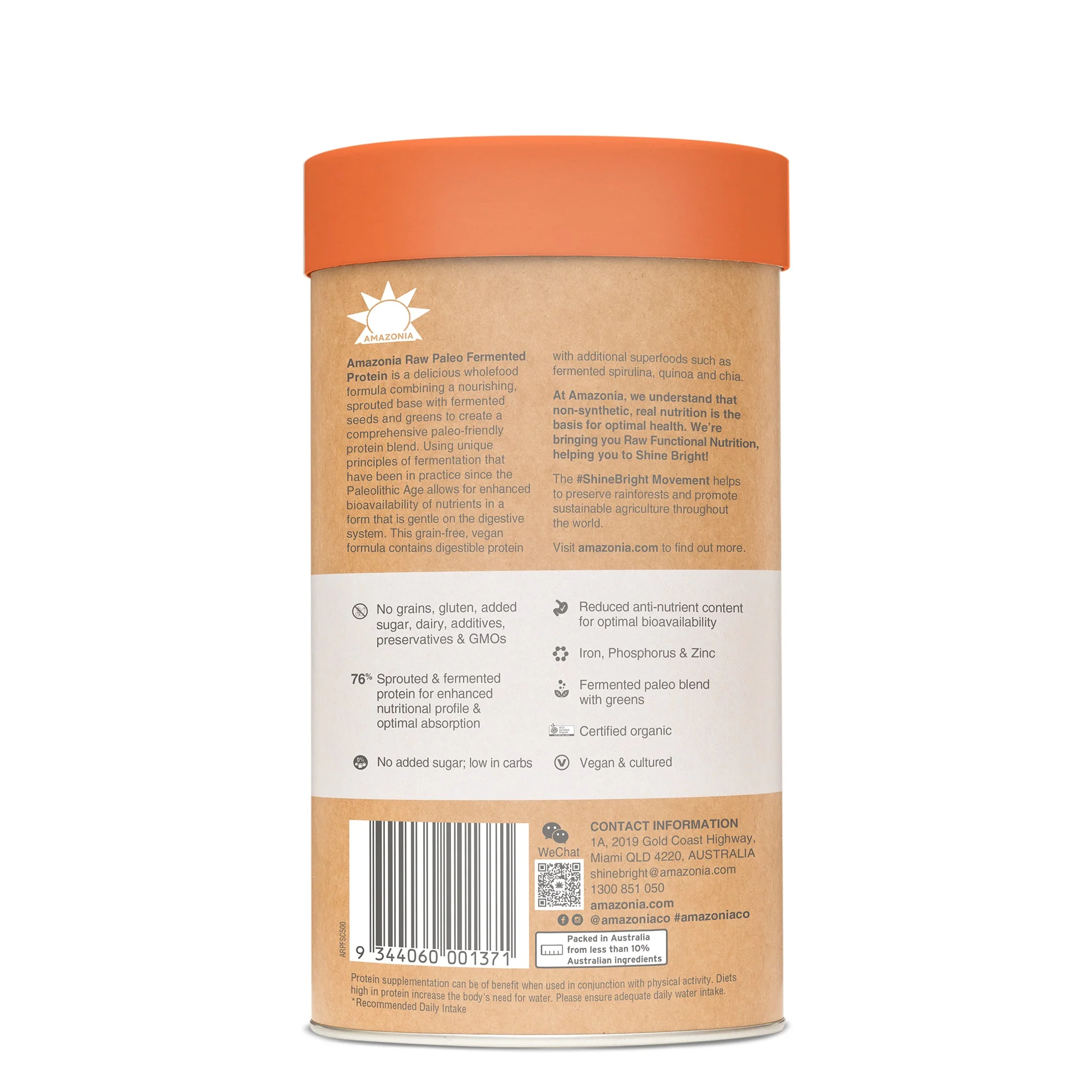 Amazonia RAW Fermented Paleo Protein - Image 3