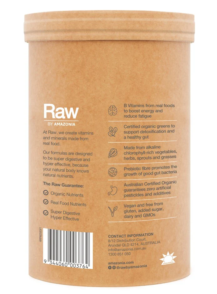 Amazonia Raw Real Food Nutrients Organic Greens - Image 9