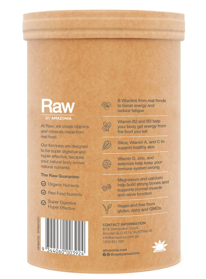 Amazonia Raw Real Food Nutrients Organic Multivitamin Pineapple - Image 9