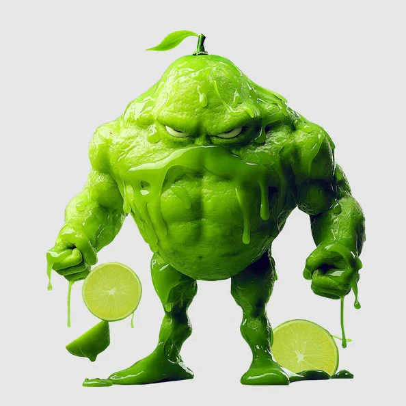 Black Wolf Nutrition PRE High Stimulant Pre Workout Radioactive Lime Cordial 400g - Image 3