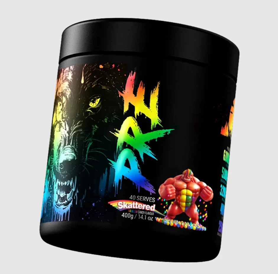 Black Wolf Nutrition Pre Skattered Rainbow Candy 400g - Image 4