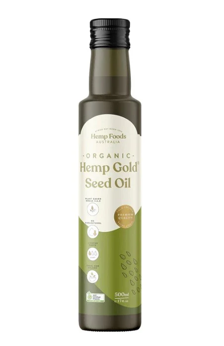 Hemp Foods Australia Hemp Oil Organic Gold - Image 3