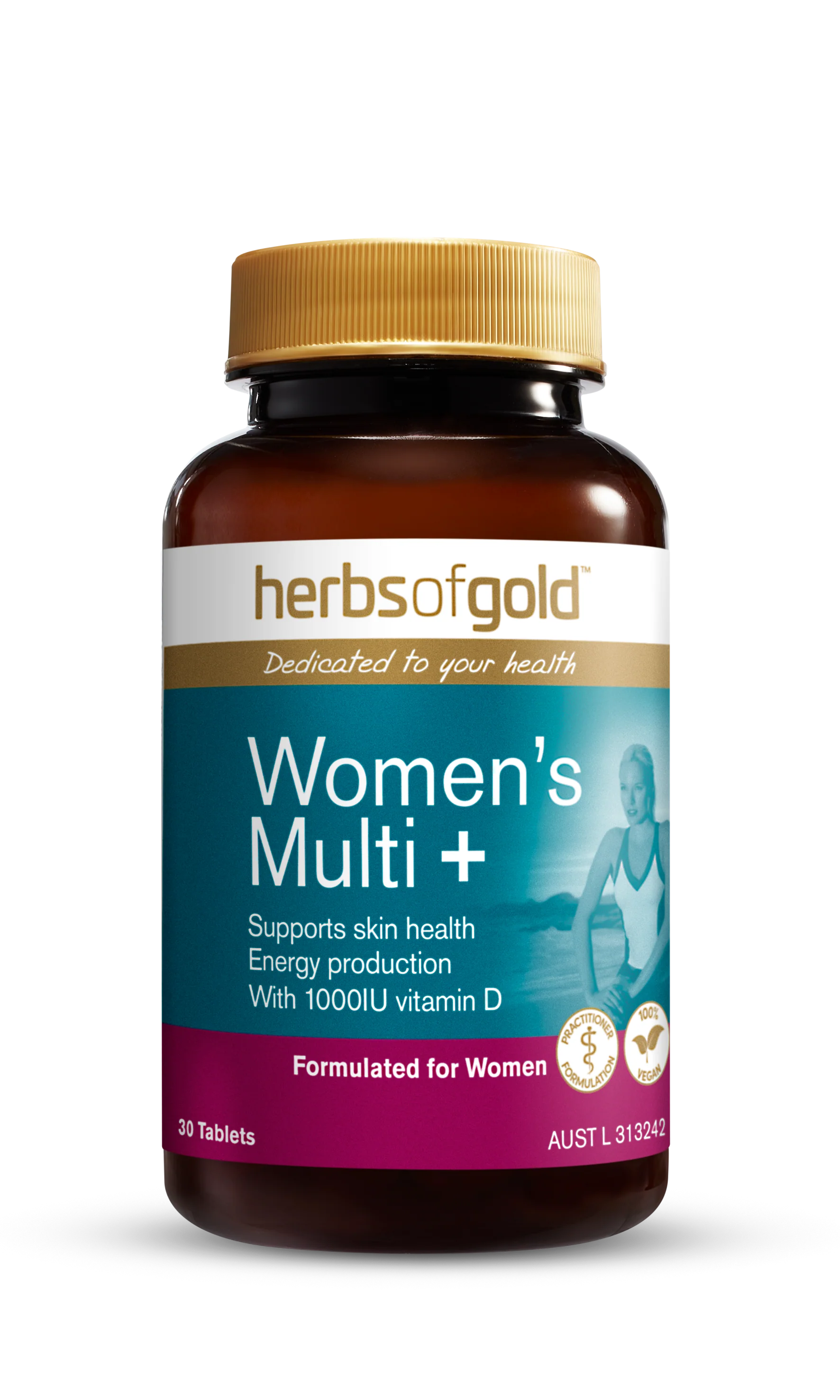 Herbs of Gold Women's Multi Plus Grapeseed 12000 - Image 3